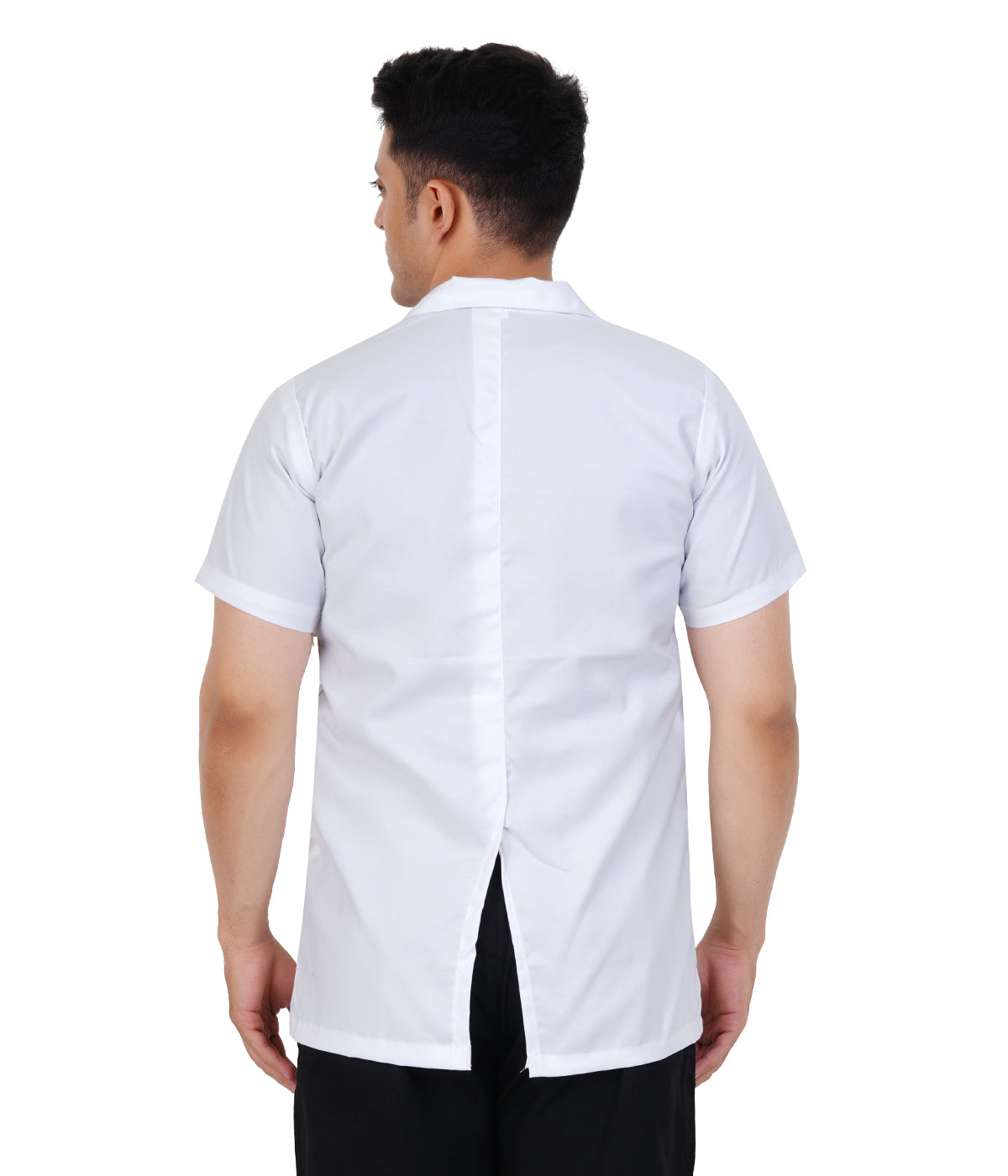 DOCTOR OR STUDENTS COAT WHITE HALF SLEEVE