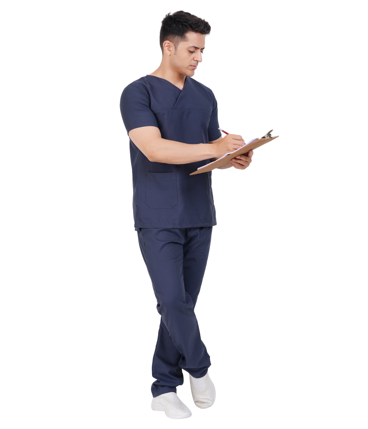 Male Y neck scrub