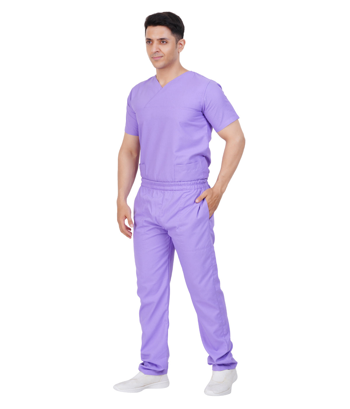 Male Y neck scrub