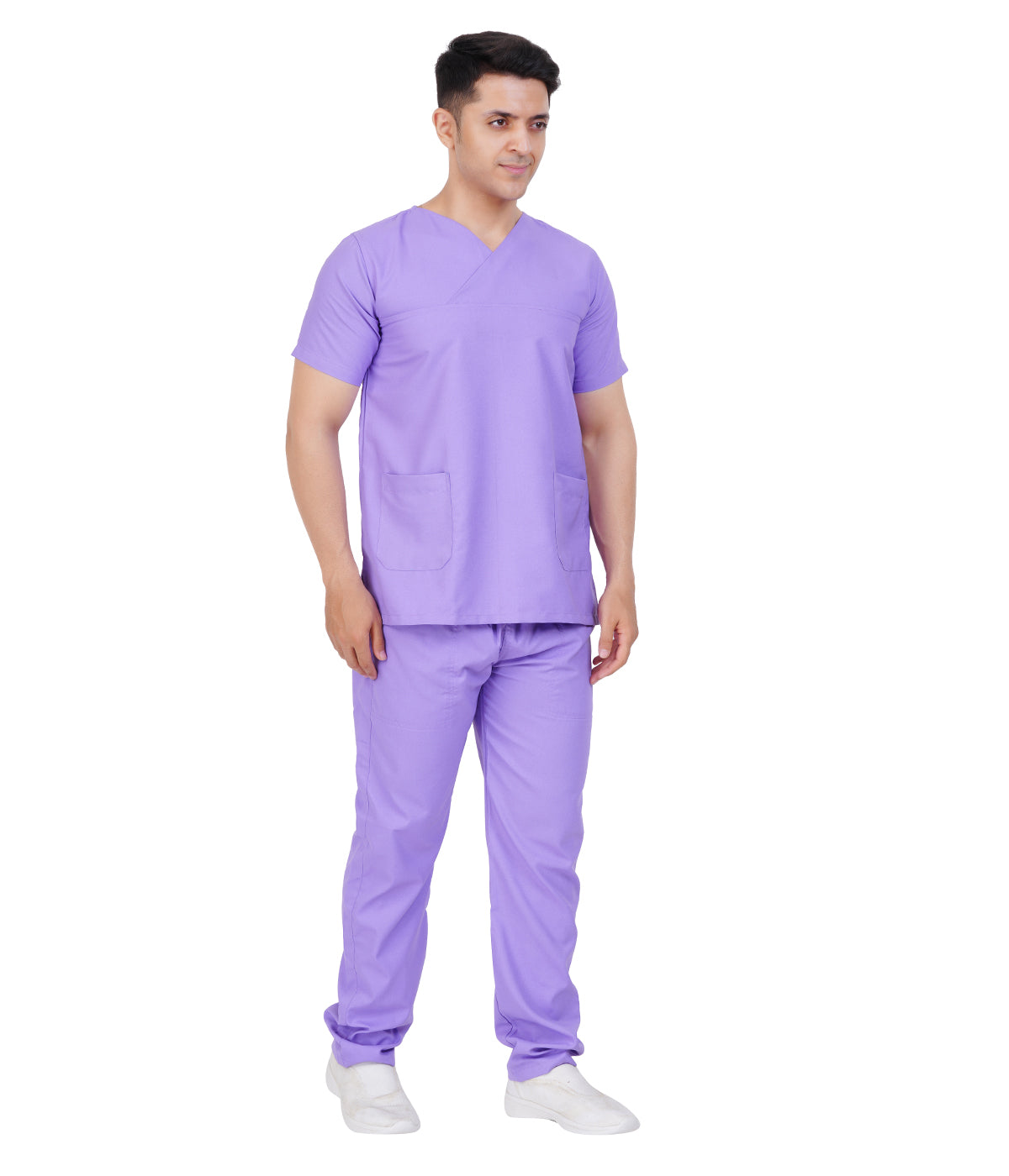 Male Y neck scrub