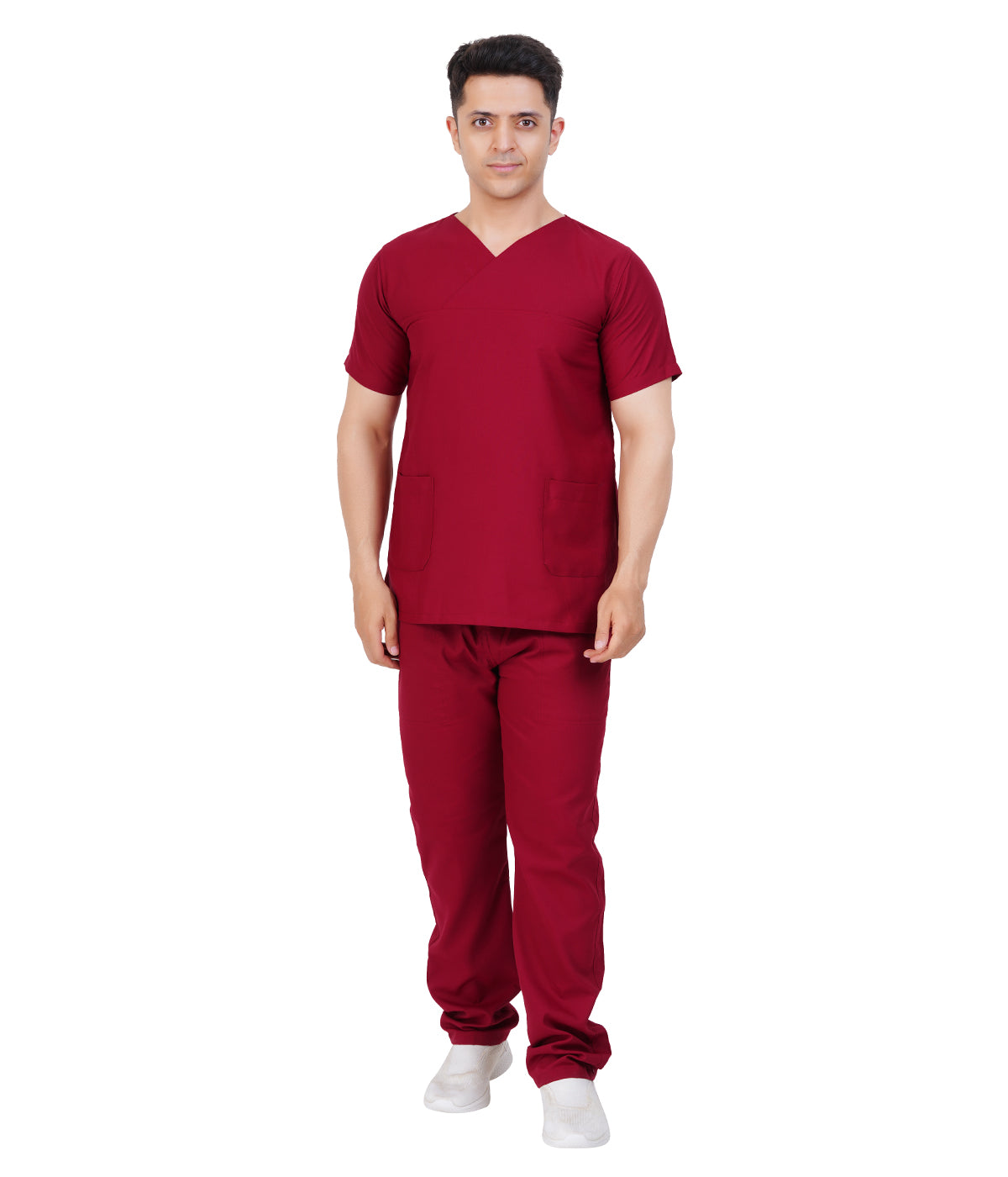 Male Y neck scrub