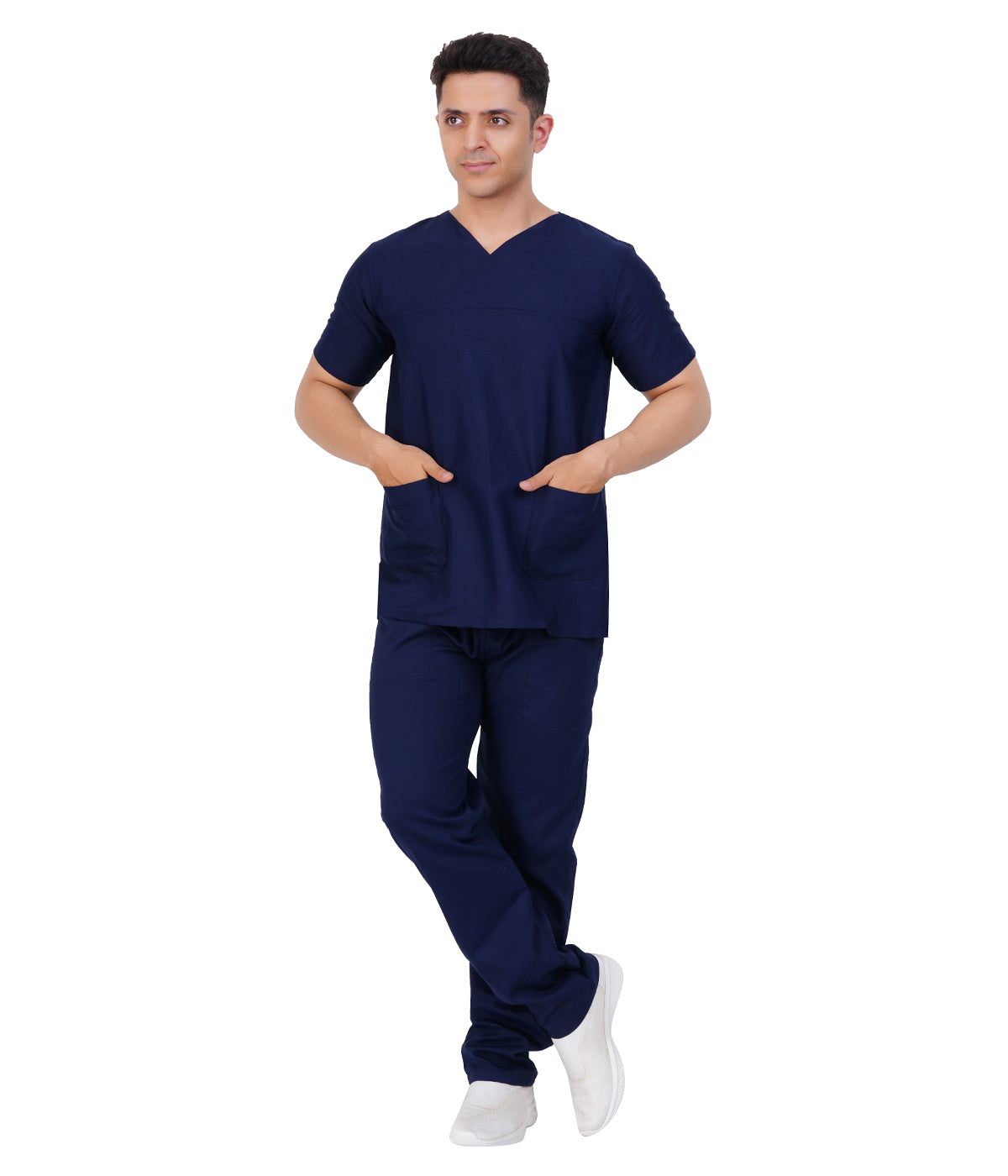 Male Y neck scrub