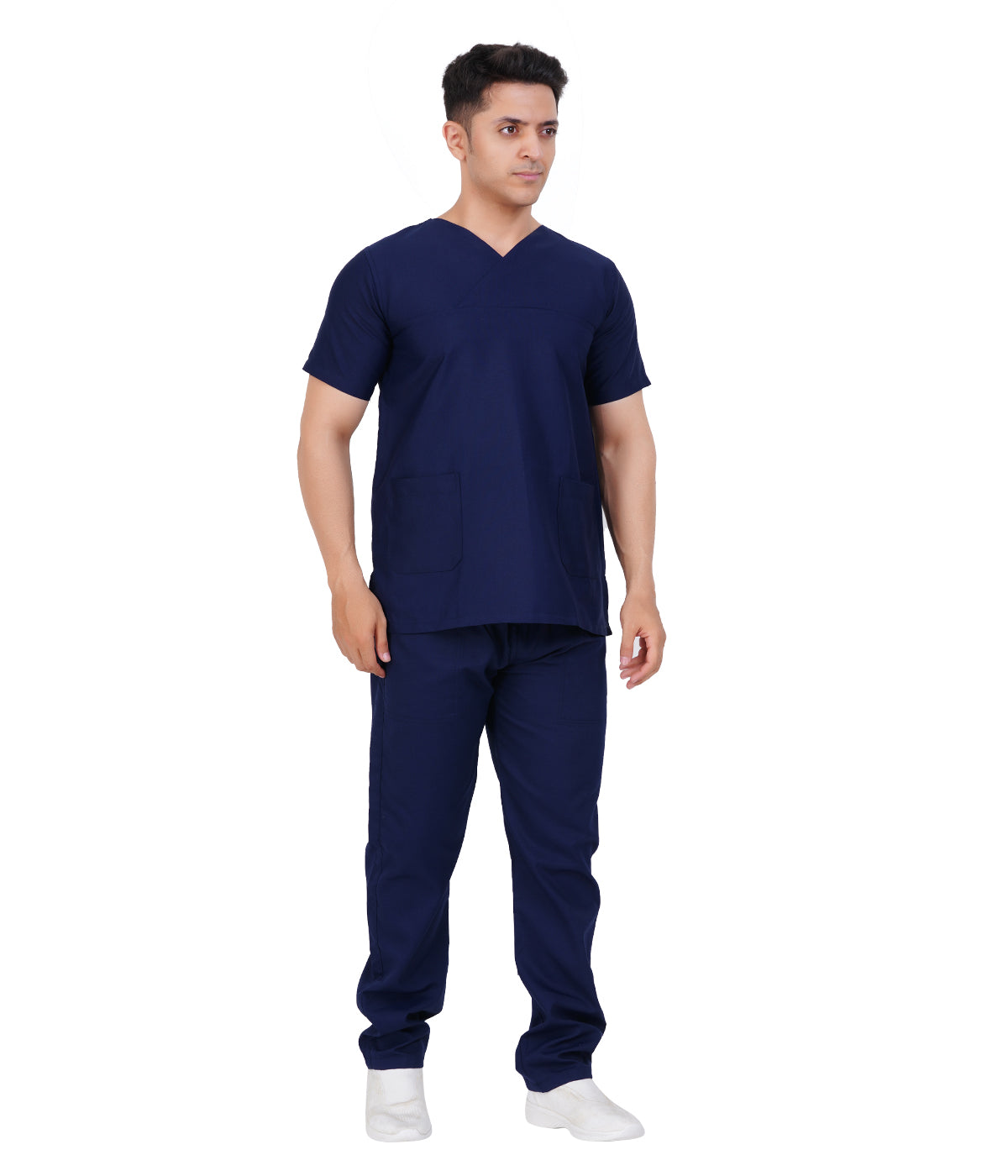 Male Y neck scrub