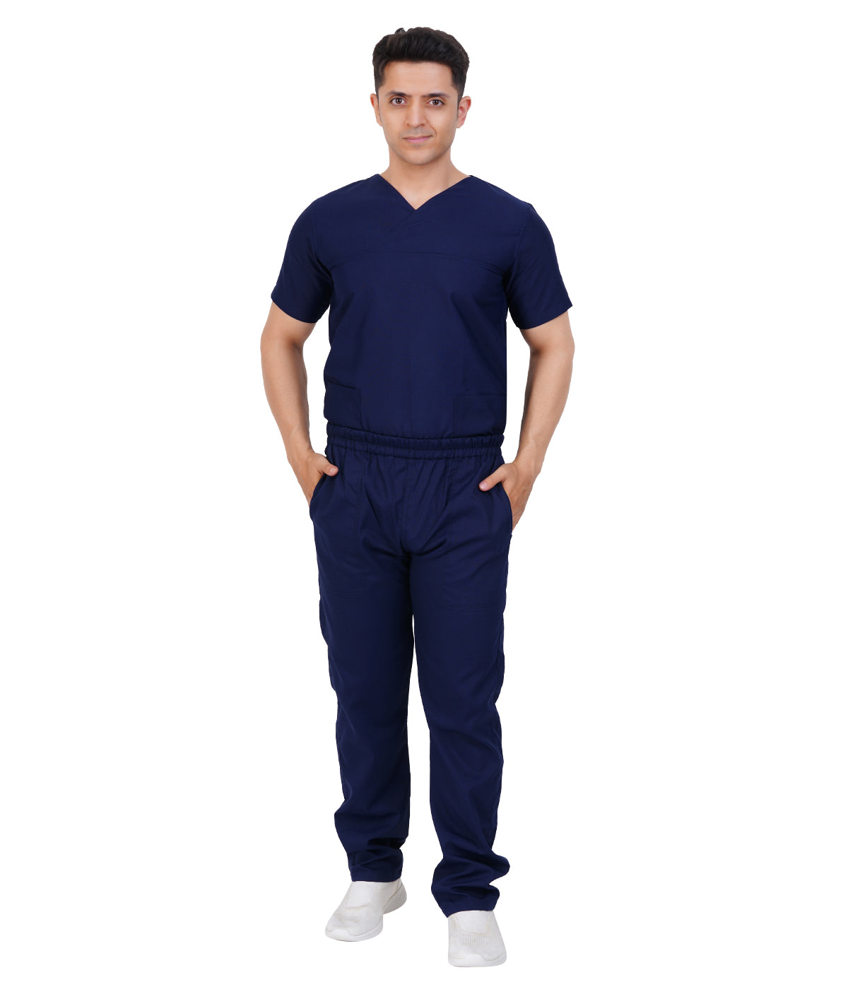 Male Y neck scrub